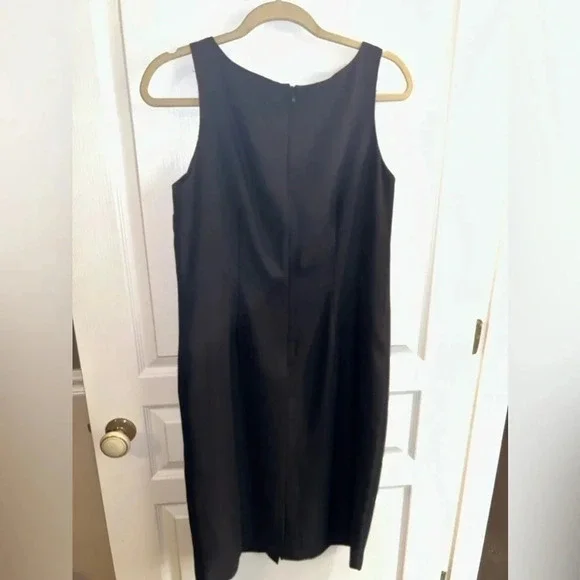 Clues Collection Classic Black Dress. Size 12 - Picture 3 of 4